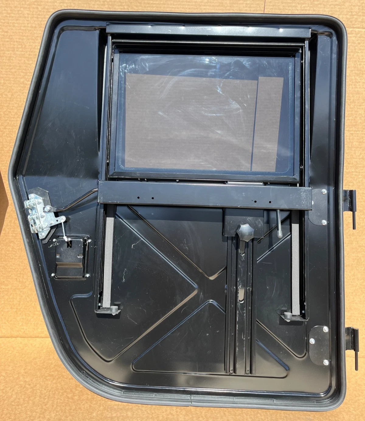 NEW STEEL HUMVEE HMMWV HUMMER H1 M998 X DOOR SET M1114 M1123 ETC FITS ALL HMMWV