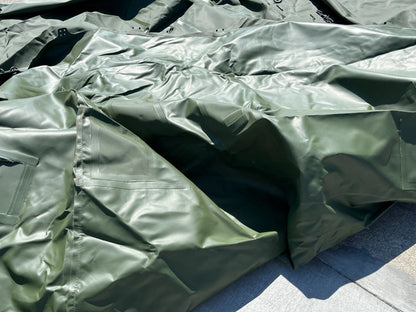 M939 5 TON 6X6 TRUCK GREEN VINYL 14FT CARGO BED COVER 12450243 2540-00-933-8645