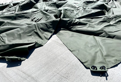 M939 5 TON 6X6 TRUCK GREEN VINYL 14FT CARGO BED COVER 12450243 2540-00-933-8645