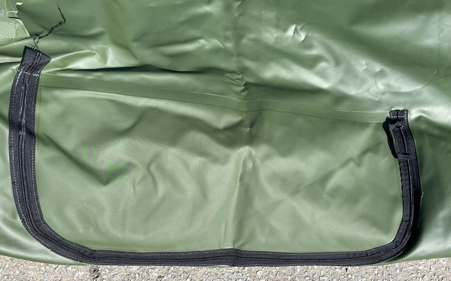 M939 5 TON 6X6 TRUCK GREEN VINYL 14FT CARGO BED COVER 12450243 2540-00-933-8645