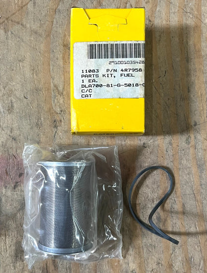 4 PACK OF GENUINE CATERPILLAR OEM FUEL FILTERS 4R7958 2910-01-035-4282