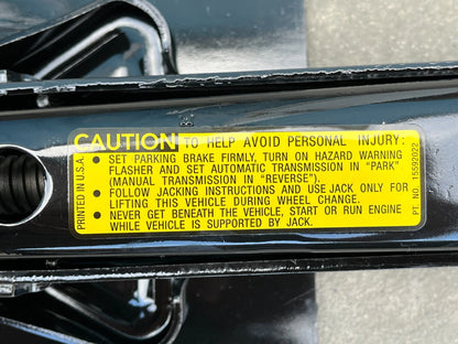 NEW OEM SURPLUS HMMWV 3.5 TON 12447042 18'' HAND COMPACT SCISSOR LIFT JACK 5939822L NOS