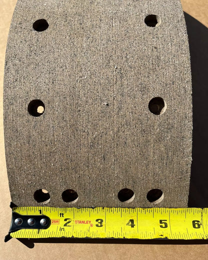 M809 5 TON BRAKE LINING SET OF 4 BRAKE PADS FC12737 5704496 2530-00-152-2465