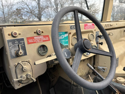 M998 4 MAN WITH CAMO SOFT TOP HUMVEE HMMWV WITH 67,220 MILES FOR SALE