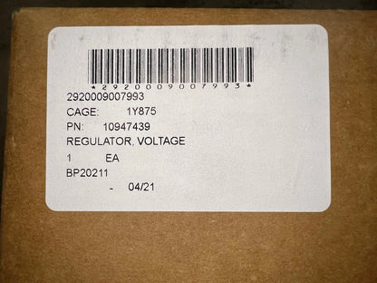 M109 100 Amp Tank Howitzer Voltage Regulator 10947439 2920-00-900-7993
