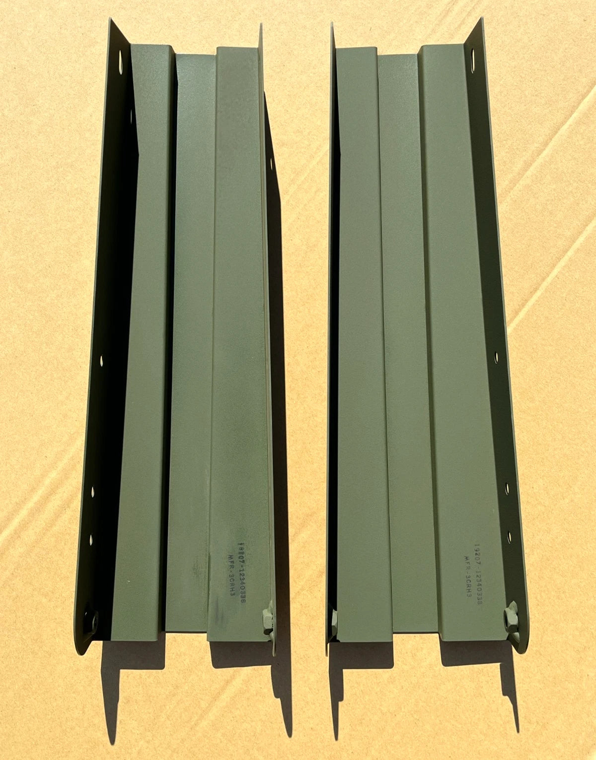 MILITARY HMMWV B PILLAR COVER PAIR/SET 12340338 2540-01-192-5937 M998 HARD TOP