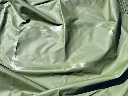 M939 5 TON 6X6 TRUCK GREEN VINYL 14FT CARGO BED COVER 12450243 2540-00-933-8645