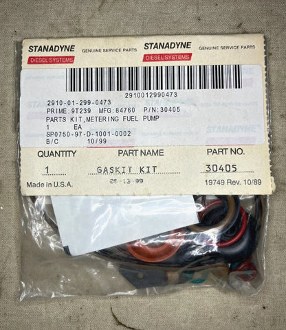 STANADYNE 30405 6.2L FUEL INJECTOR PUMP GASKET KIT HUMVEE HMMWV 2910-01-299-0473