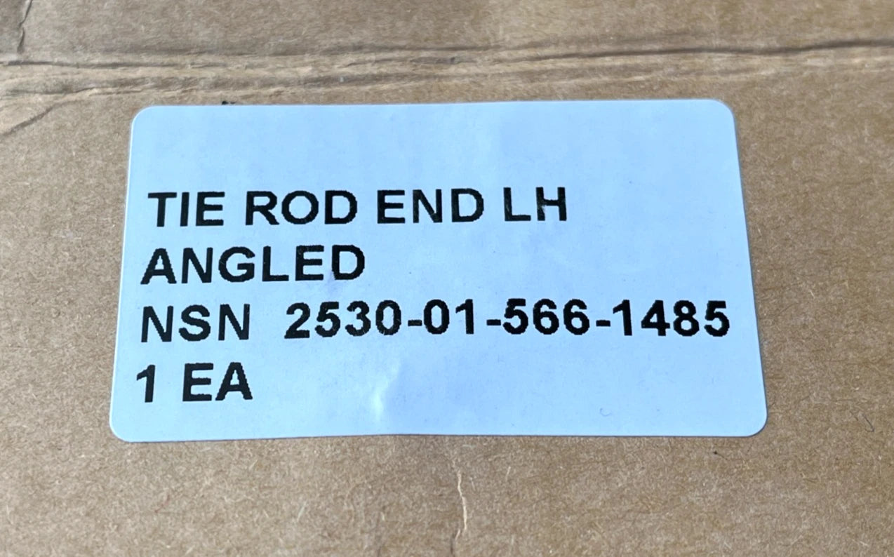 LH 11 DEGREE ANGLED M998 HUMVEE HUMMER H1 TIE ROD END 6028035 / 2530-01-566-1485