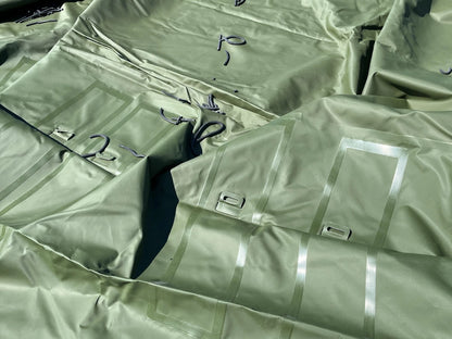 M939 5 TON 6X6 TRUCK GREEN VINYL 14FT CARGO BED COVER 12450243 2540-00-933-8645