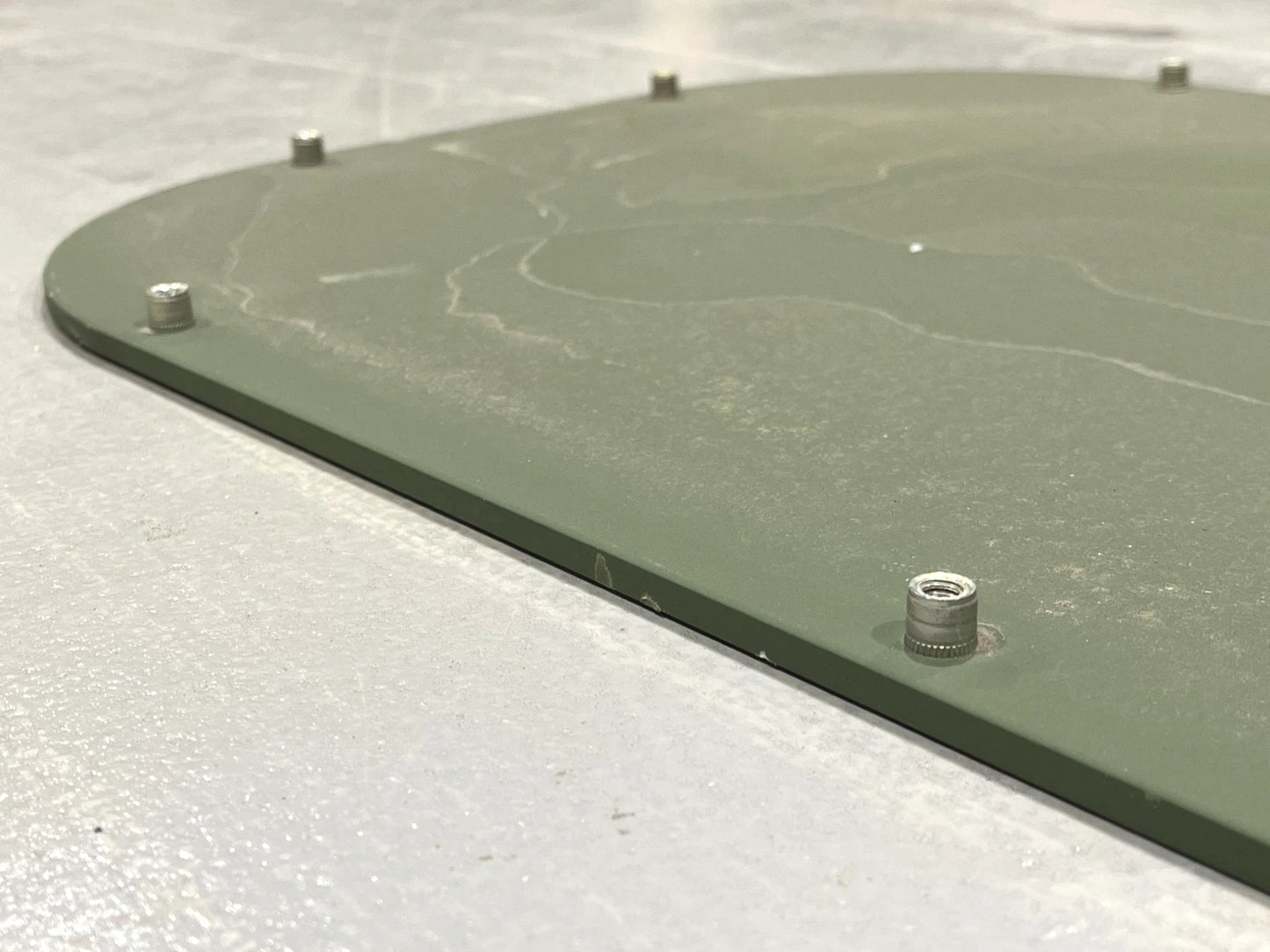 M1100 SERIES HMMWV OEM AMG REAR WINDOW CLOSEOUT PANEL 6020180 / 2510-01-611-0186