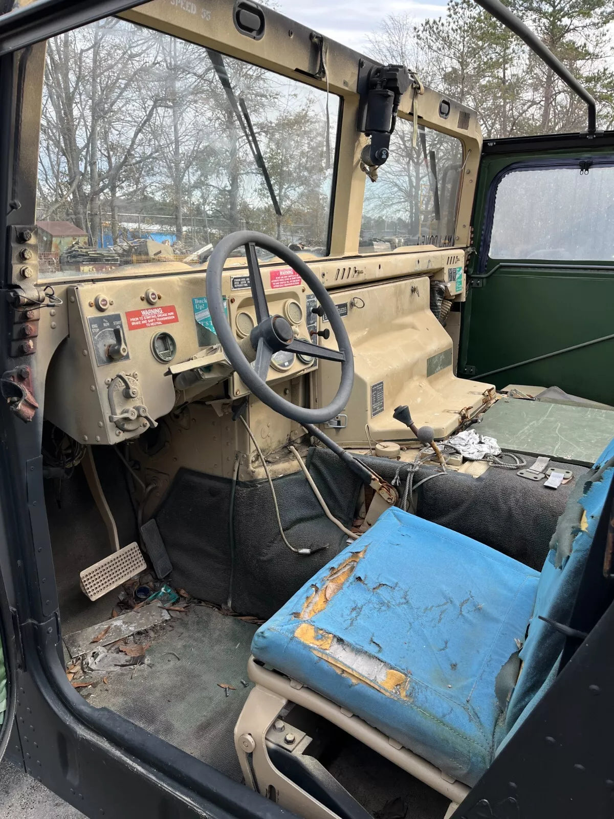 M998 4 MAN WITH CAMO SOFT TOP HUMVEE HMMWV WITH 67,220 MILES FOR SALE