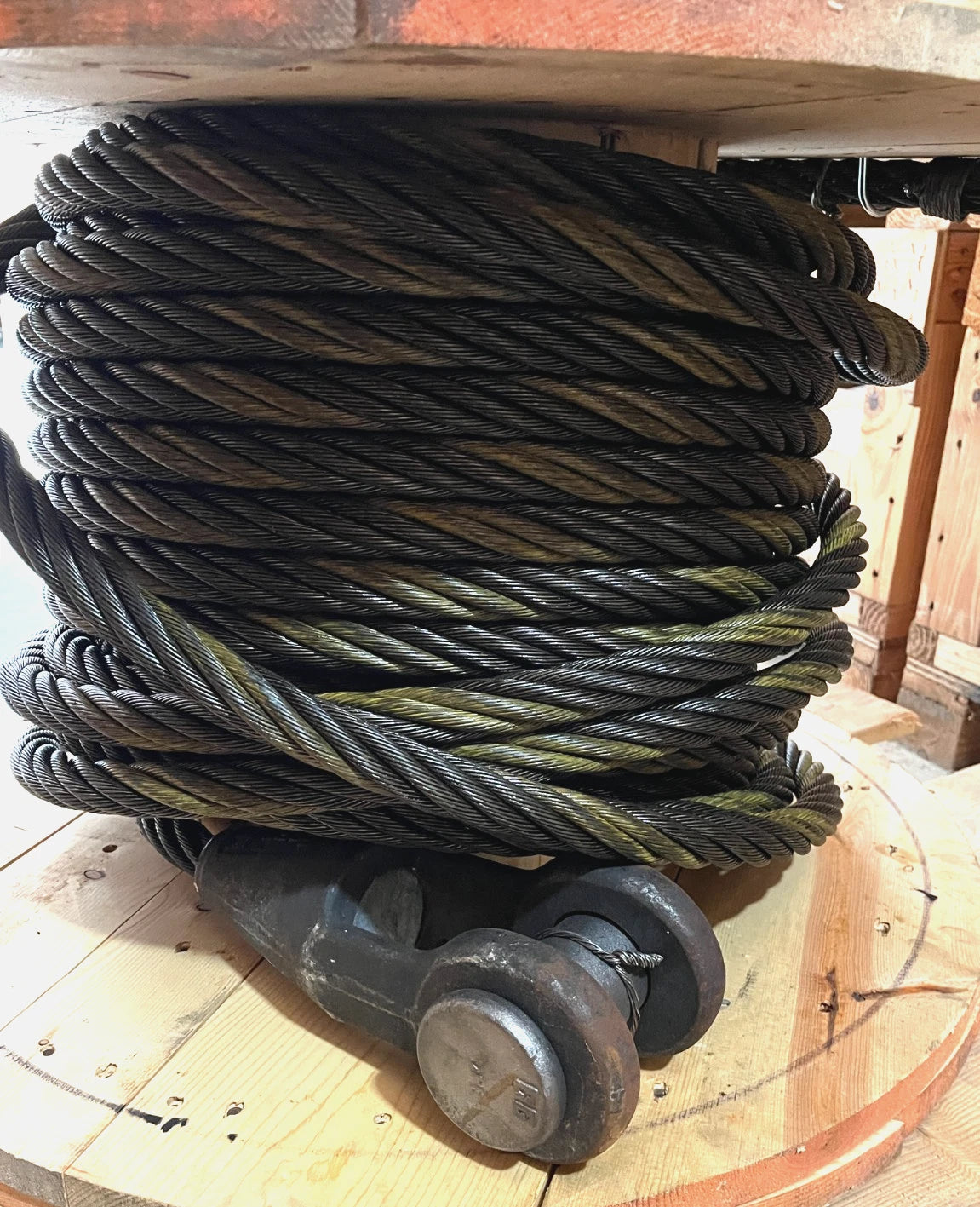 Oshkosh 4X4 M984 HEMTT Wrecker Winch Wire | NSN 4010-01-281-5201