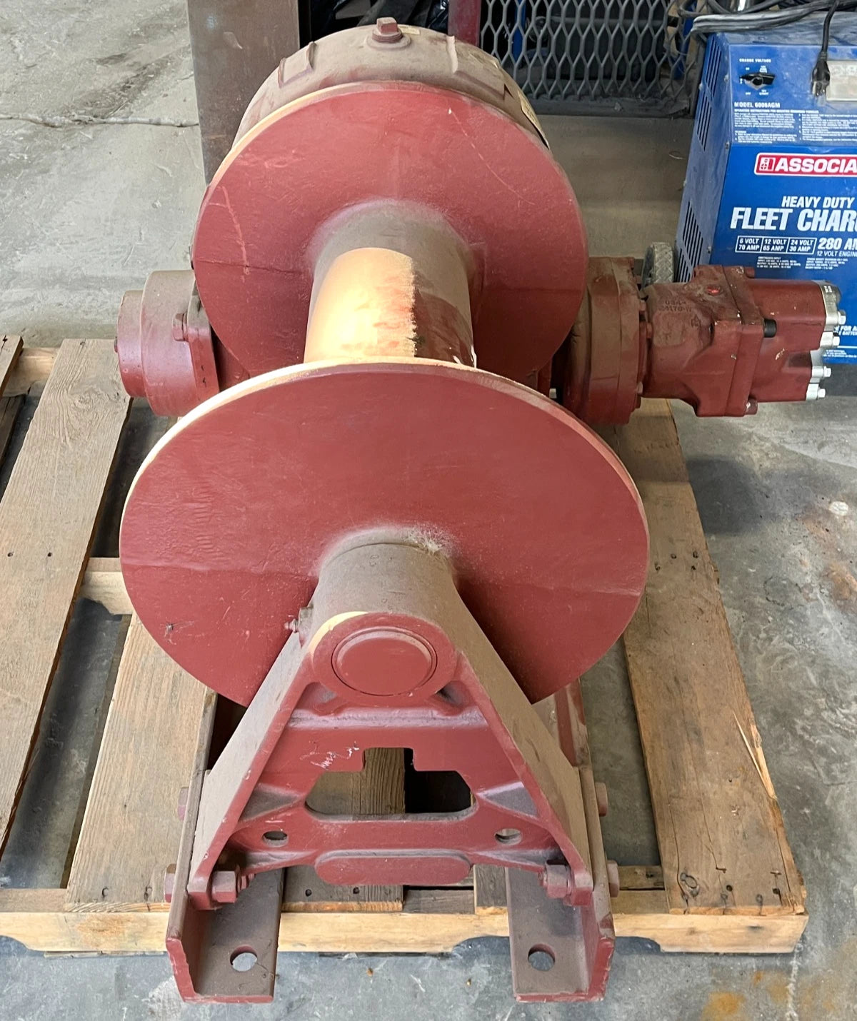 BRADEN 45K HYDRAULIC WINCH M911 LH MOTOR READY TO INSTALL 2590-01-063-5385