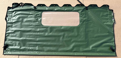 M998 HMMWV HUMVEE 2 MAN GREEN SOFT TOP KIT 2 DOOR SET CURTAIN BOW RAIL HARDWARE