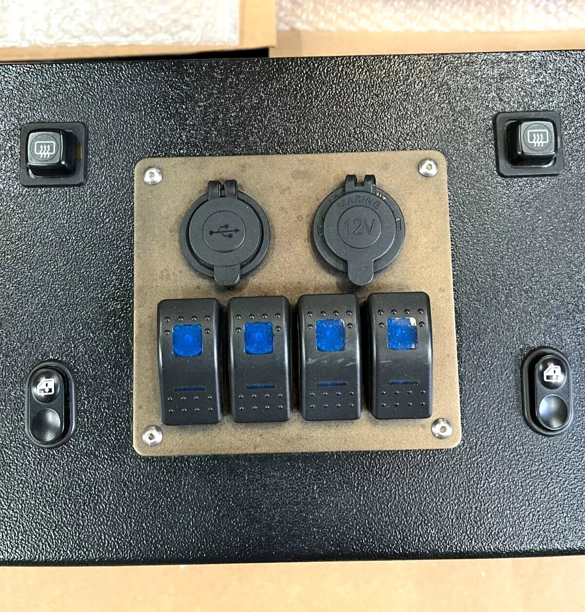 MOD MAFIA CUSTOM HUMMER H1 POWER DOORS LOCKING KEYFOB POWER WINDOWS AND CONSOLE