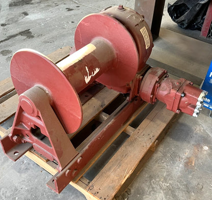 BRADEN 45K HYDRAULIC WINCH M911 LH MOTOR READY TO INSTALL 2590-01-063-5385