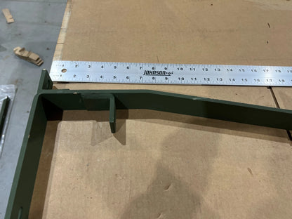 PLS LOADING SYSTEM 1757770 GREEN MULTIPLE ANGLE SUPPORT BRACKET 5340-01-356-9486