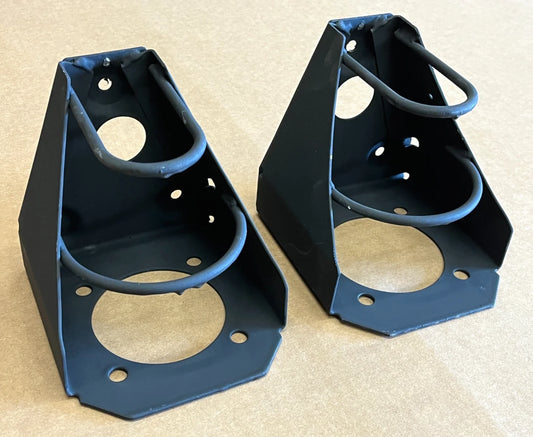 HMMWV HUMVEE M998 12340364 ANTENNA SUPPORT MOUNTING BRACKET SET / PAIR 5340-01-197-5470