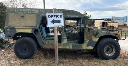 M998 4 MAN WITH HELMET TOP HUMVEE HMMWV WITH 4,007 MILES FOR SALE