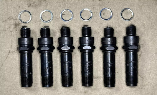 LOT OF 6 AUTOLITE SPARK PLUGS 2384 5611324 WR43L 943624 2920-00-865-6665