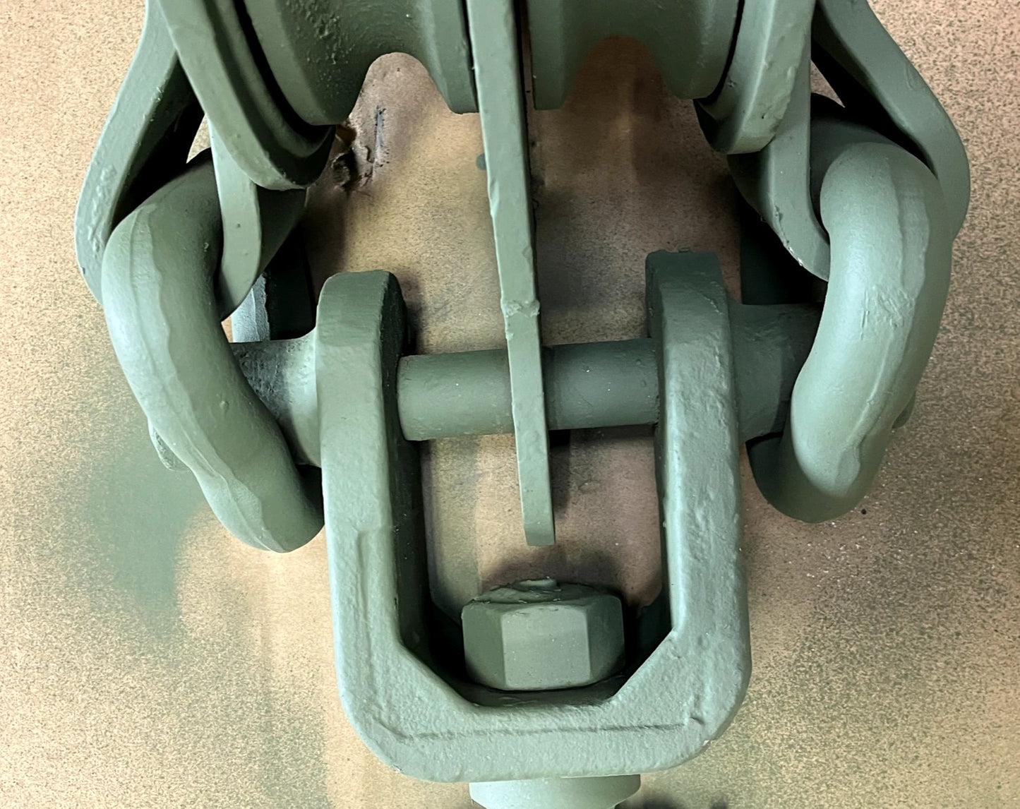 5/8 X 8 INCH DOUBLE SHEAVE SNATCH BLOCK 50,000 Pound Capacity 10884778