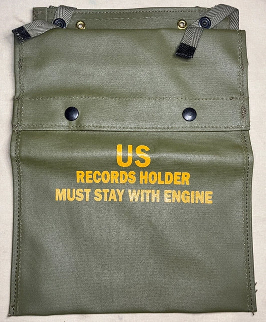 PACKAGING ENVELOPE 8105-00-190-9824 HOLDER MAINTENANCE RECORD MIL-10799H TYPE 2