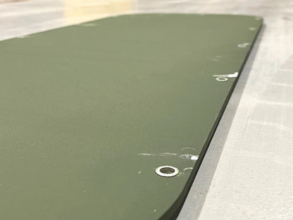 M1100 SERIES HMMWV OEM AMG REAR WINDOW CLOSEOUT PANEL 6020180 / 2510-01-611-0186