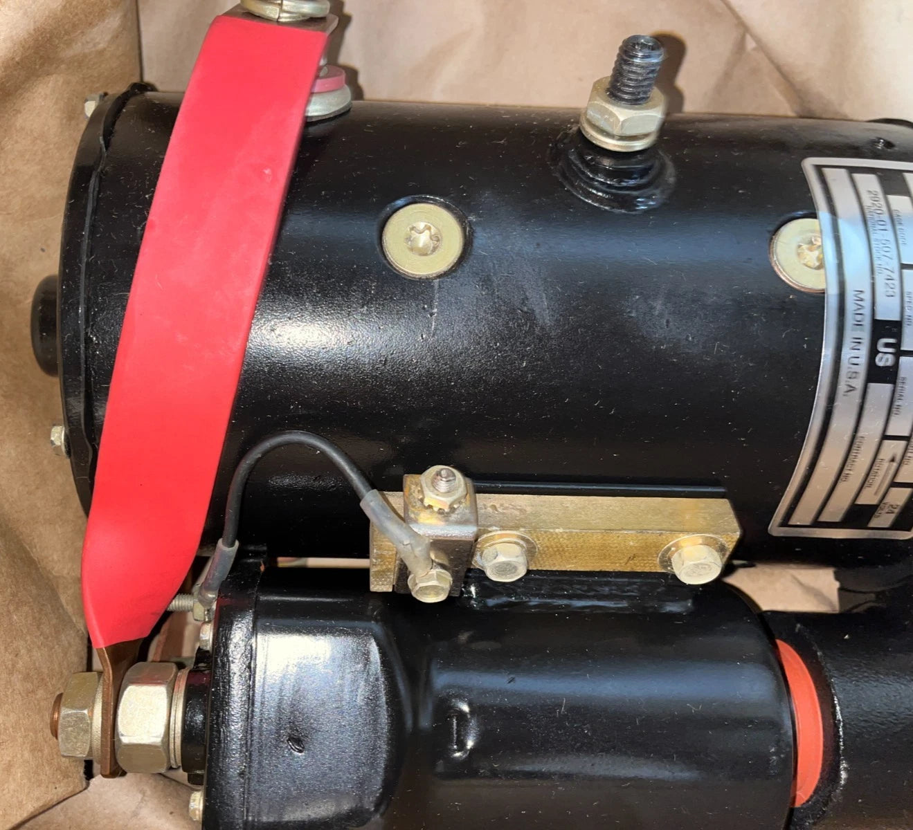 HMMWV M998 STARTER 6.2 HUMMER HUMVEE 24 Volt Z.6711UT 2920