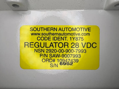 M109 100 Amp Tank Howitzer Voltage Regulator 10947439 2920-00-900-7993