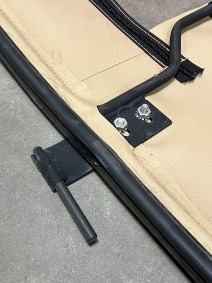 HMMWV HUMVEE M998 VEHICULAR DOOR RIGHT REAR TAN 12340245-3 510-01-330-6176