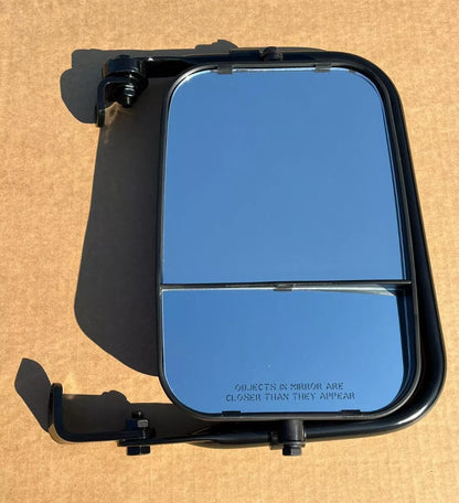 NEW BLACK HMMWV MIRROR ASSY SET, PAIR Humvee H1 HUMMER, M998 (12342129,12342130)