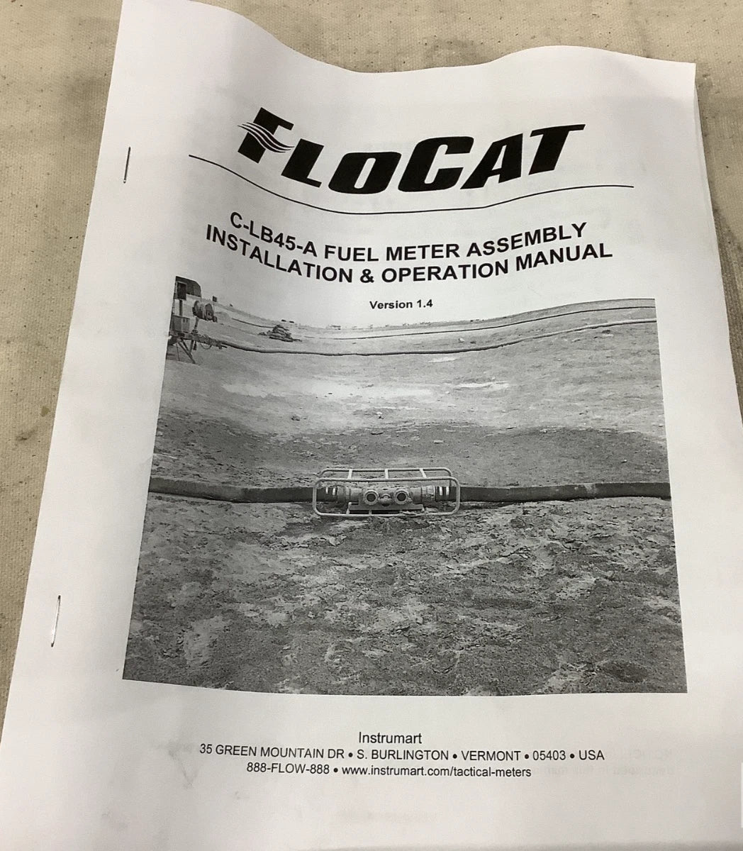 FLOCAT TOTAL TEMPERATURE INSTRUMENTATION C-LB45-A006-MIL FUEL METER ASSEMBLY 6680-01-534-0892