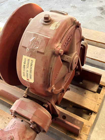 BRADEN 45K HYDRAULIC WINCH M911 LH MOTOR READY TO INSTALL 2590-01-063-5385