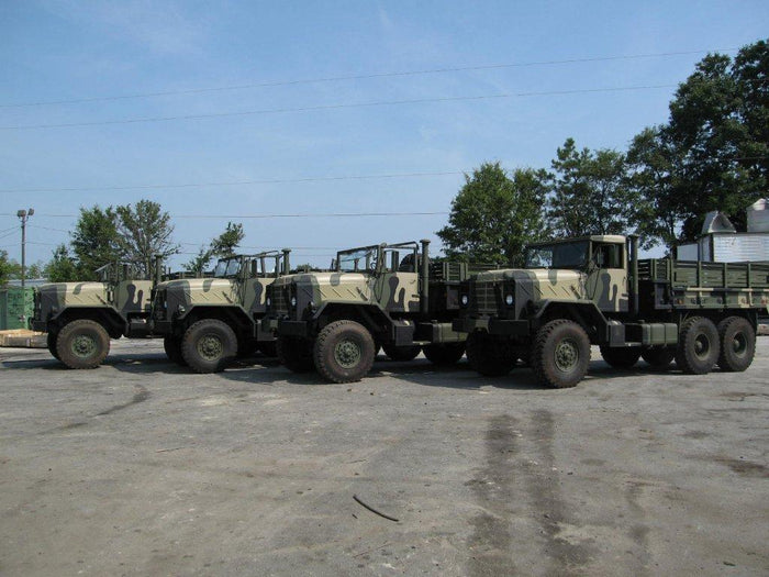 Military truck at SECO, alternate view