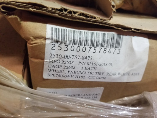 25K Loader Wheel 02161-2018-01	 02161-2018-01	67430-3	2530-00-757-8473