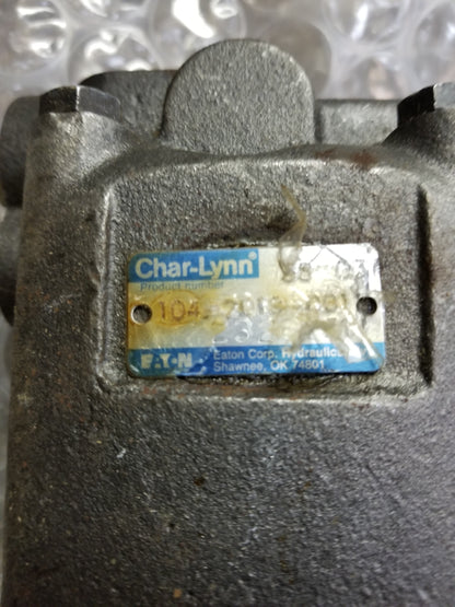 Eaton Char Lynn Pump Hydraulic 104-2019-081 7200A0001-01	 86VP003601