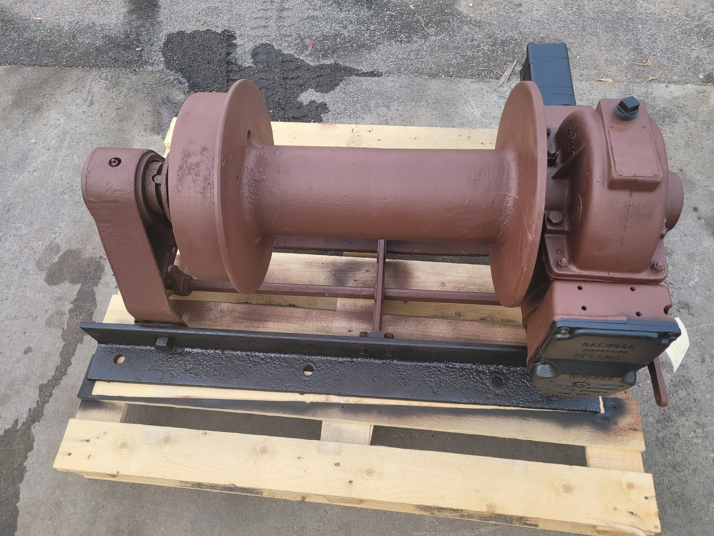 Garwood Heavy Duty 30000 Pound Winch Hydraulic Motor 15 Ton Winch