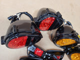 Black LED CONVERSION KIT HMMWV M998 Humvee Red, Amber, Side Marker Led Light M35