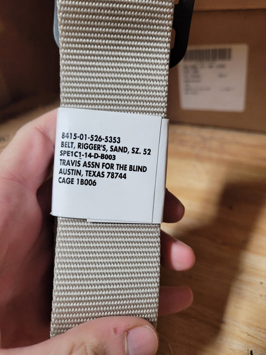 8415-01-526-5348 CR/PD-04-02 RIGGERS BELT