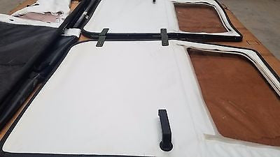 NOS M998 HMMWV Humvee 2 Man ARCTIC WHITE KIT SOFT TOP Kit Doors, Curtain,Roof