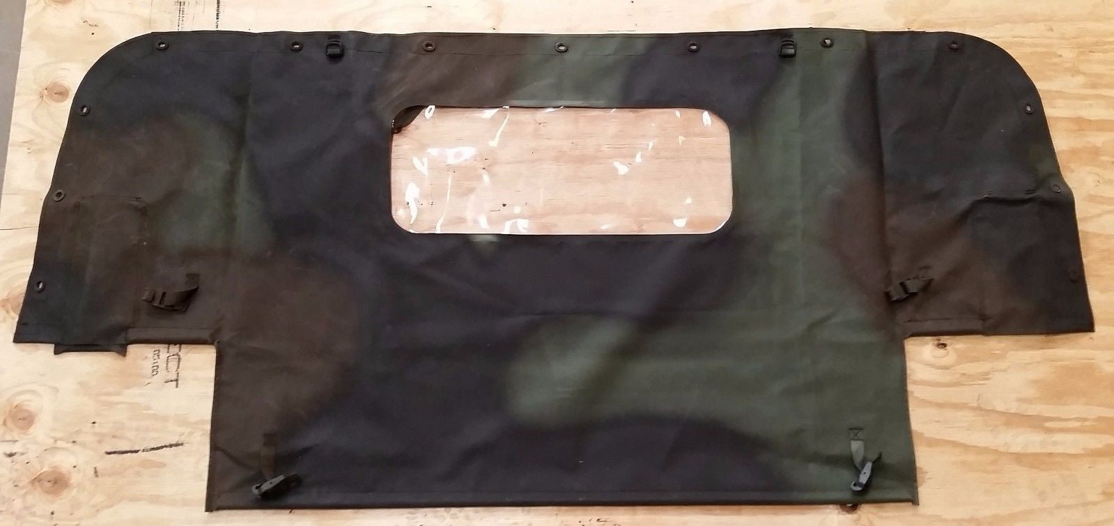 NEW HMMWV M998 4 Man Camo Soft Top REAR CURTAIN Humvee 12342475-6 ...
