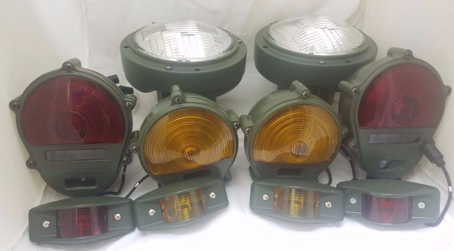 HMMWV M998 M35A2 Humvee Military Truck Light Kit Head, Rear, Tail, Sid ...