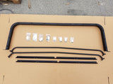 NEW HMMWV 4Man Soft Top KIT BLACK M998 4 Doors, C-Pillar, Bows, Rails,& HARDWARE