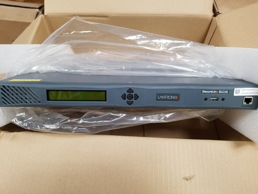 NEW LANTRONIX SLC01612N-02 16 PORT SECURELINX SLC16 W/ All Cords