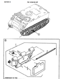 M113 Track T130 Track For APC T130 Track Shoe M113 Series, M125, M577A1, M 548A 11677988-6