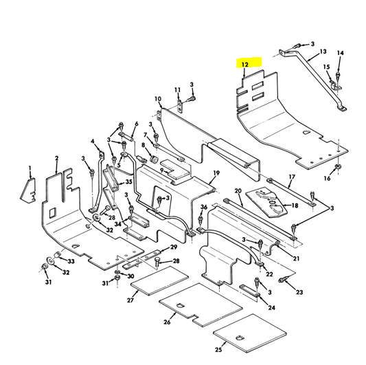 HMMWV Humvee Passenger Side Insulation