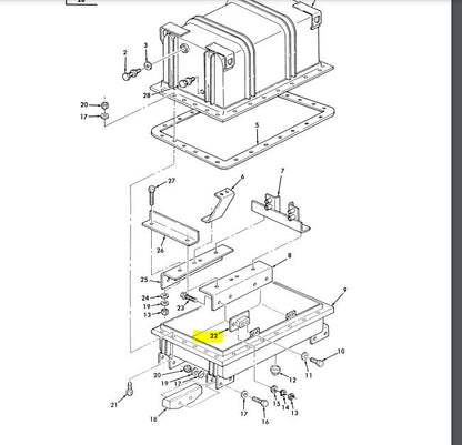 12338070 MOUNT,RESILIENT,SYSTEM	 5342-01-264-6543 HMMWV CUCV ENGINE SHIPPING CONTAINER