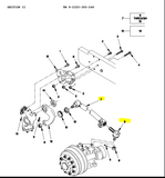 LMTV / FMTV Steering Drag Link 2530-01-377-3127 12418103-002  M1078, M1079 M1080