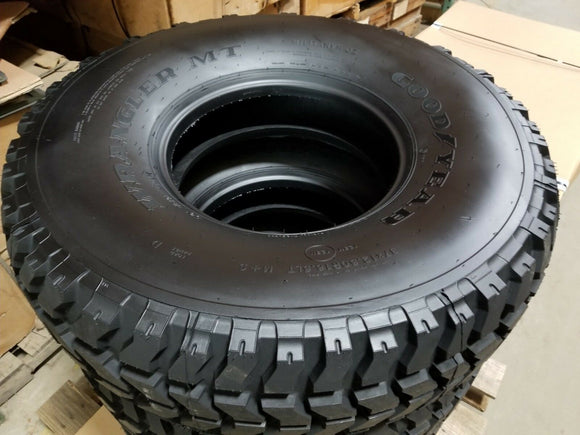 SET OF 4 NEW HUMVEE HMMWV TIRE WITH GOODYEAR M998 HUMMER H1 37X12.5X16.5 RADIAL